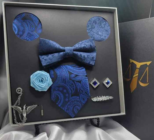 The V.I.P. Tie Box Set – Elevate Your Style with Premium Ties and Accessories