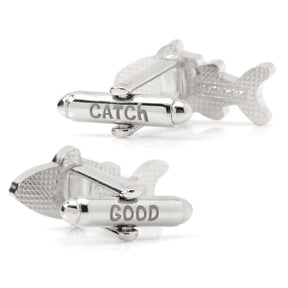 Fishin' Good Catch Cufflinks