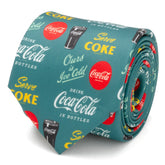 Coca-Cola Green Men's Tie