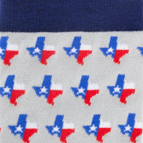 Texas State Gray Sock