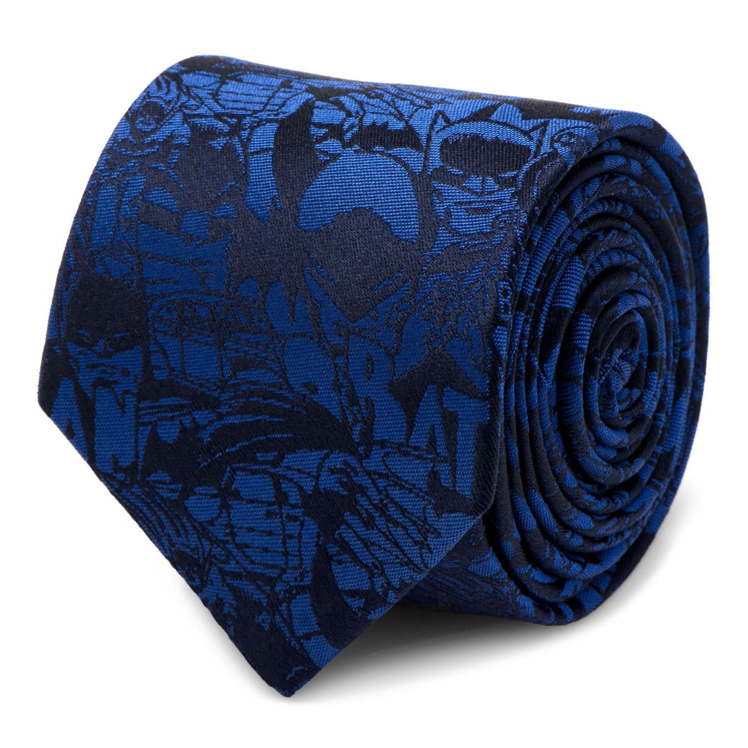 DC Batman Comic Blue Tie