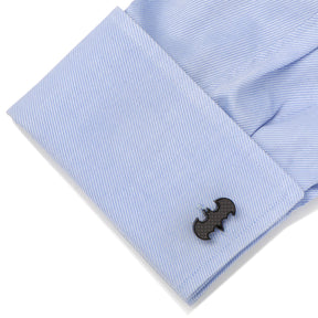 DC Batman Stainless Steel Carbon Fiber Cufflinks