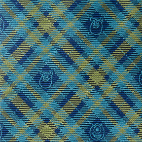 Disney Pixar Monsters Inc. Plaid Blue and Green Tie