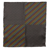 Disney Mickey Mouse Silhouette Rainbow Pocket Square