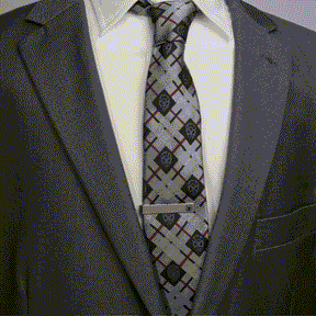 Marvel Spider-Man Plaid Black Men's Tie