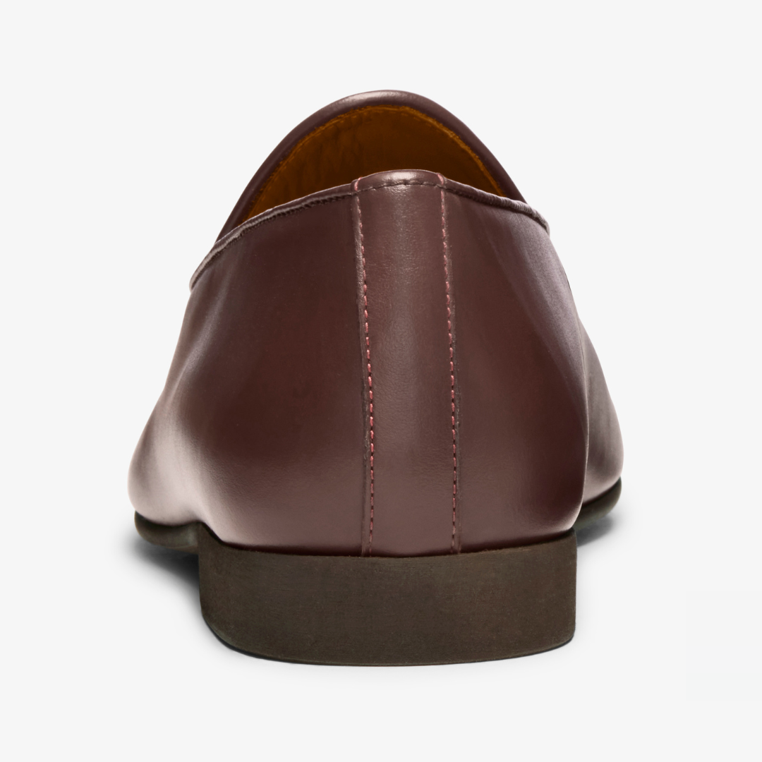 Men's Brown Leather Milano Loafer - Dapper Direct