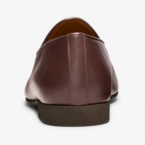 Men's Brown Leather Milano Loafer - Dapper Direct