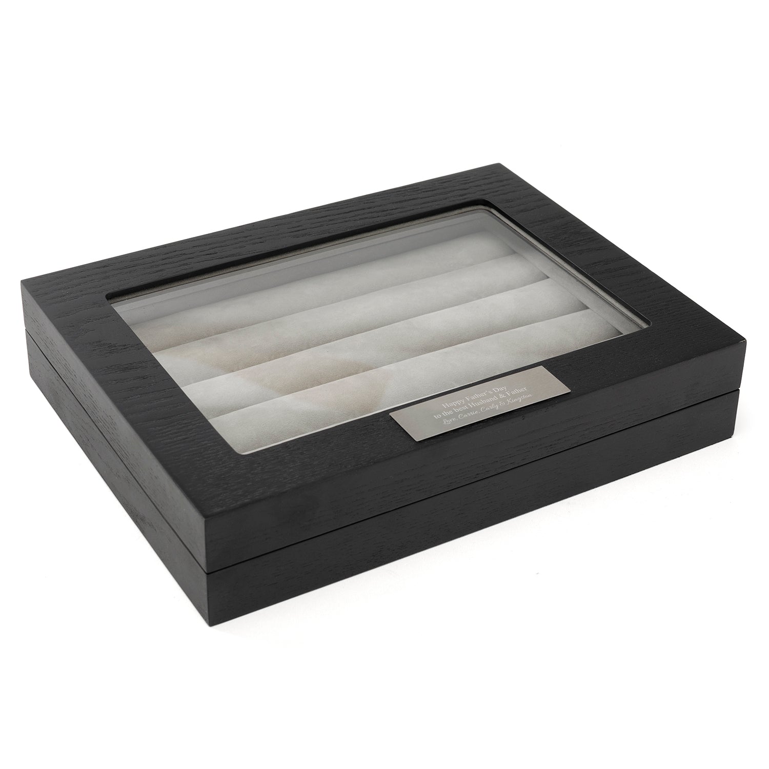 Onyx Cufflinks Collector's Case - 36 pairs