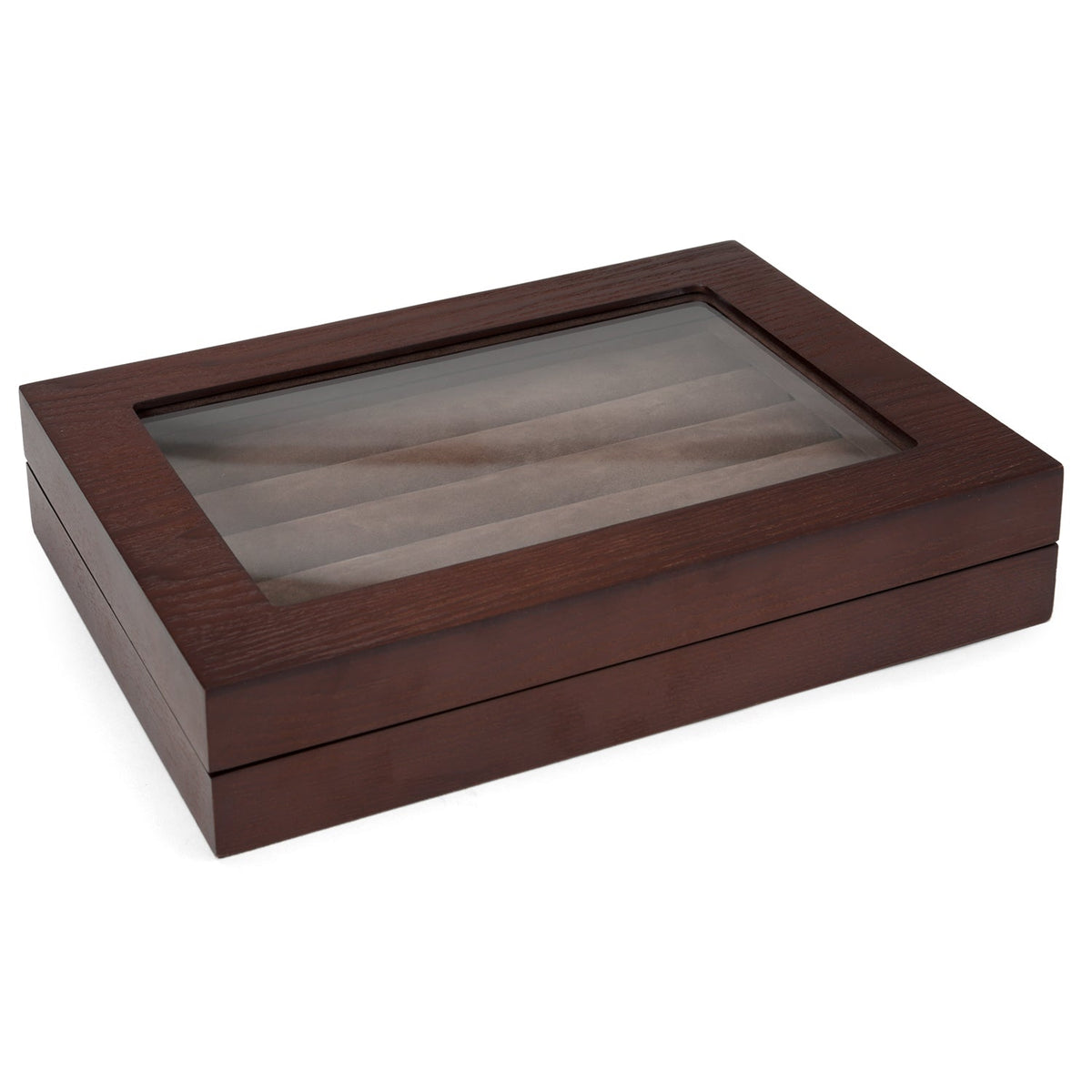 Espresso Cufflinks Collector's Case - 36 pairs