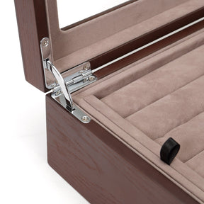 Espresso Cufflinks Collector's Case - 72 pairs