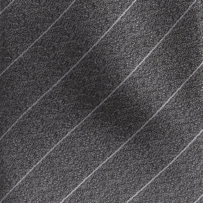 Woven Gray Stripe Men's Tie