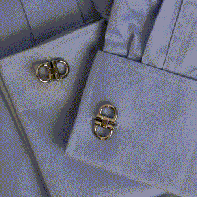 Horse Bit Stainless Steel Cufflinks