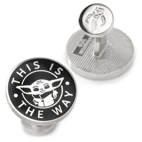 Star Wars Grogu "This Is The Way" Cufflinks