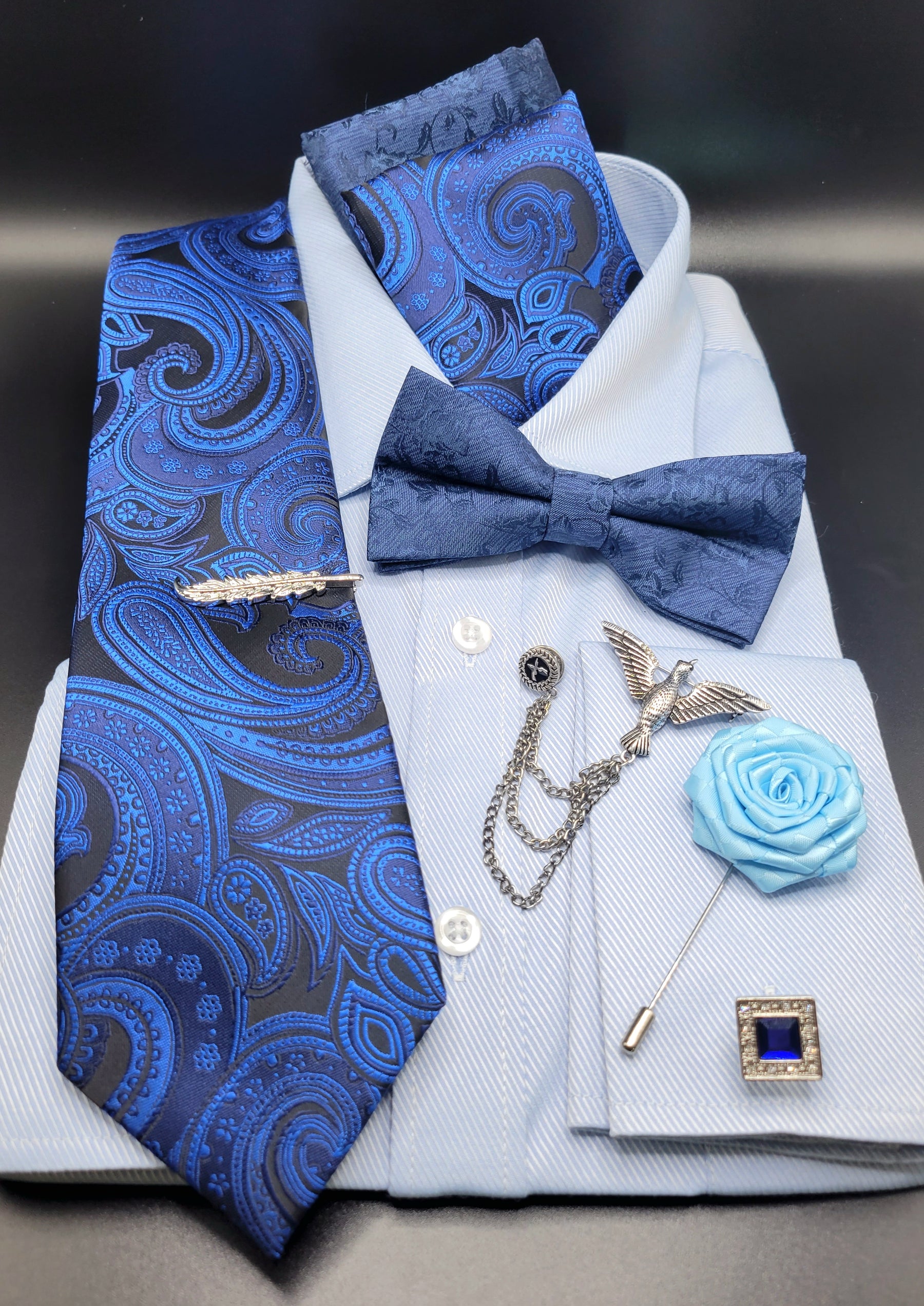The V.I.P. Tie Box Set – Elevate Your Style with Premium Ties and Accessories