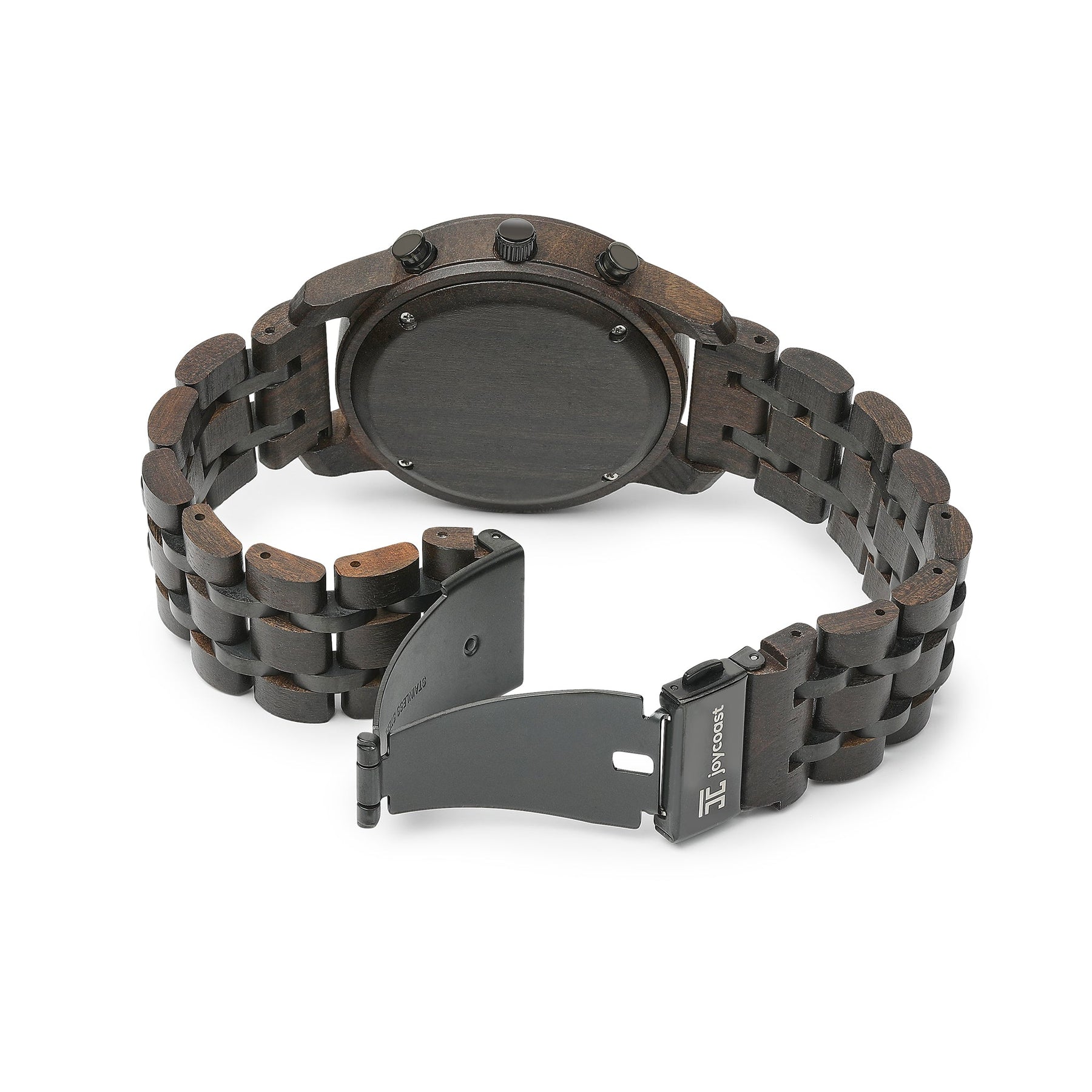 Wild | Black Sandalwood & Zebrawood Chronograph - Dapper Direct