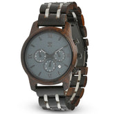 Silver Fox | Black Sandalwood Chronograph - Dapper Direct